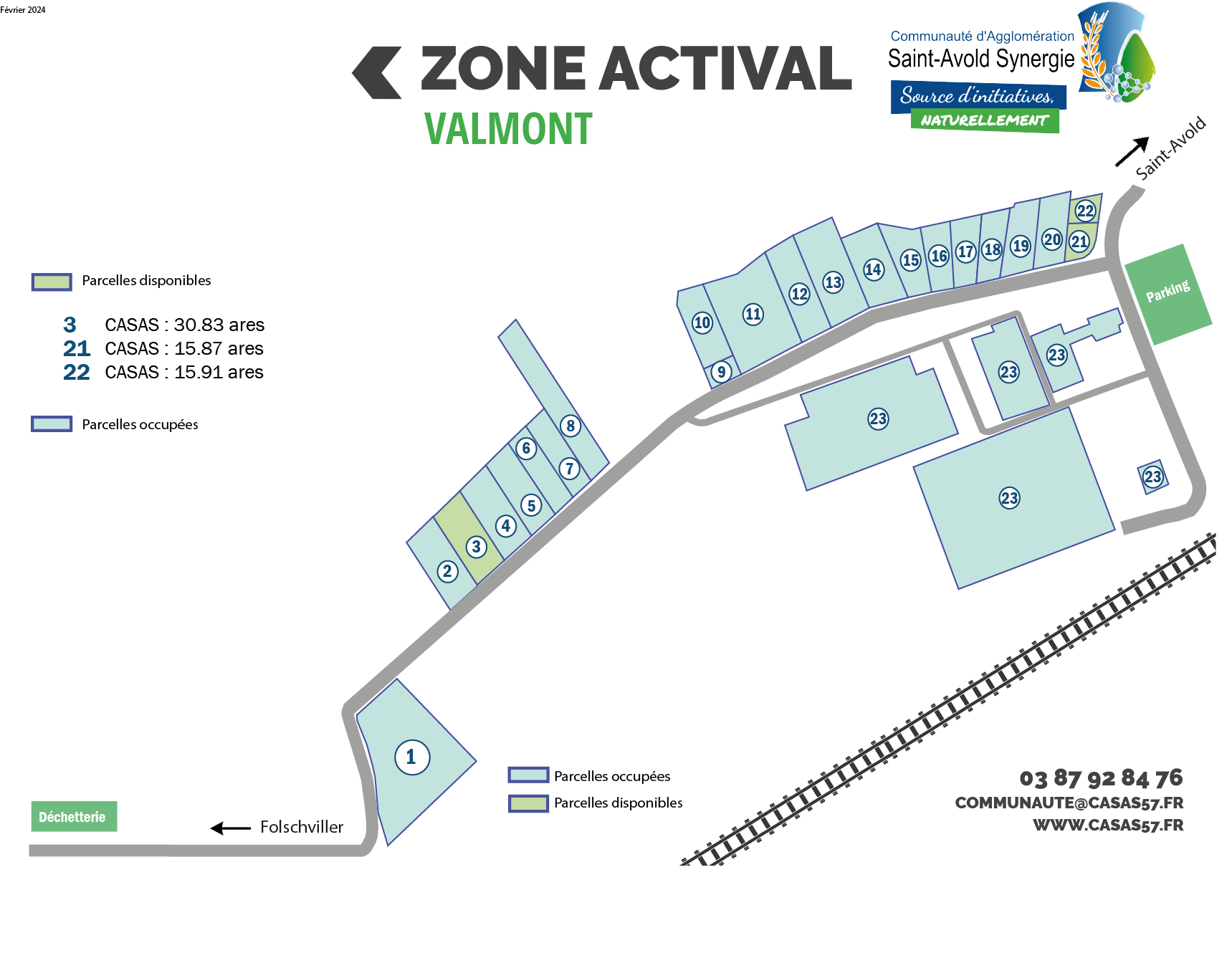 Plan zone Actival - Moselle Attractivite