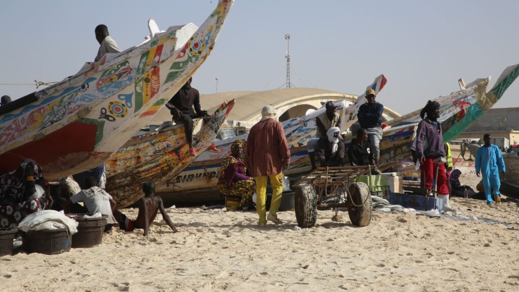 Mauritanie Nouakchott Pecheurs