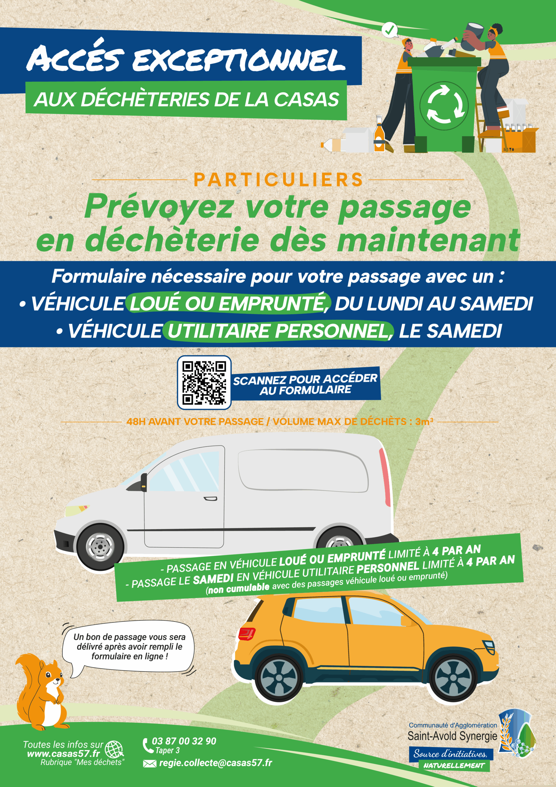 Affiche_A3_Accès_Exceptionnel_Déchèterie Affiche_A3_Accès_Exceptionnel_Déchèterie