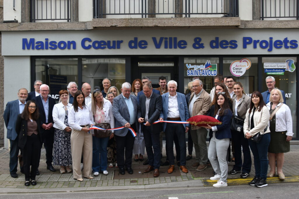 Inauguration de la Maison Coeur de Ville et des Projets